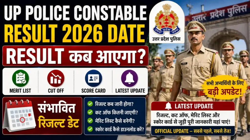 UP Police Constable Result 2026