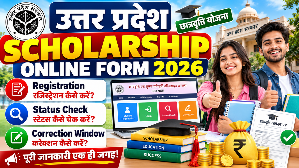 UP Scholarship Online Form 2026